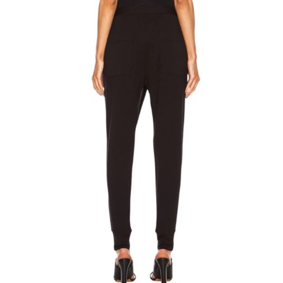 Helmut Lang black wrap origami-inspired pants size P - Picture 4 of 8